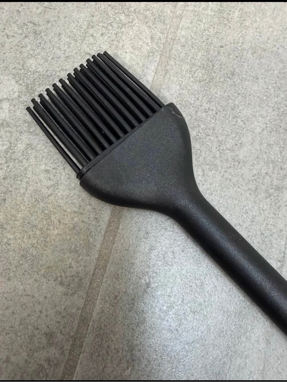 Crate&Barrel Black Nylon Silicone Basting Brush